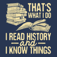 I Read History   Historian History Teacher Professor T Shirt Men Denim Jacket | Artistshot