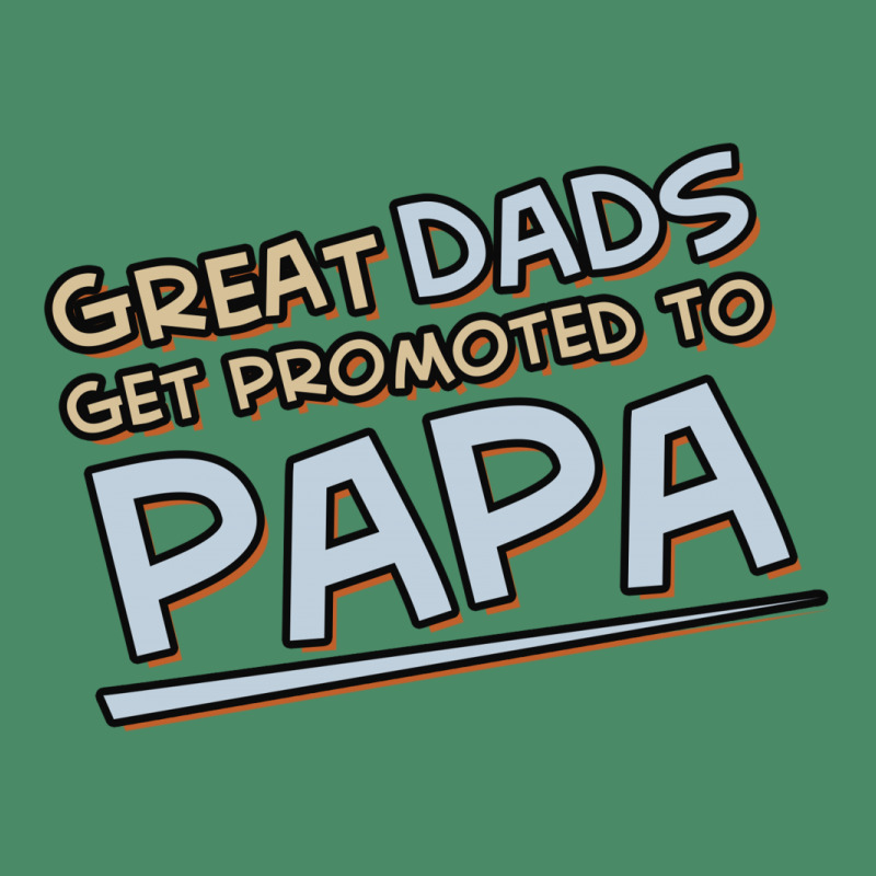 Great Dads Get Promoted To Papa Full Set Car Mats | Artistshot
