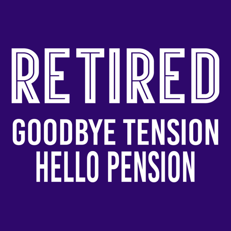 Retired Goodbye Tension Hello Pensiyon Rear Car Mat | Artistshot