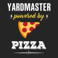 Yardmaster Powered By Pizza Funny Gift Unisex Hoodie | Artistshot