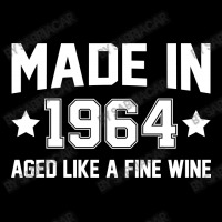 Made In 1964 Aged Like A Fine Wine Rear Car Mat | Artistshot