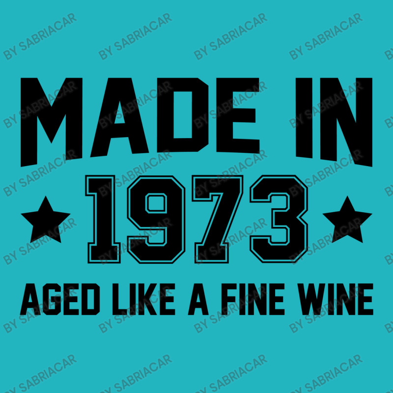 Made In 1973 Aged Like A Fine Wine Rear Car Mat | Artistshot