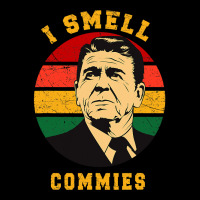 I Smell Commies Ronald Reagan Funny Retro Vintage Art V-neck Tee | Artistshot