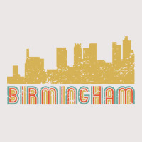 Vintage Retro Birmingham Alabama Skyline Long Sleeve T Shirt Pocket T-shirt | Artistshot