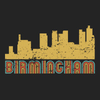 Vintage Retro Birmingham Alabama Skyline Long Sleeve T Shirt 3/4 Sleeve Shirt | Artistshot