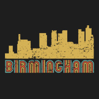 Vintage Retro Birmingham Alabama Skyline Long Sleeve T Shirt Classic T-shirt | Artistshot