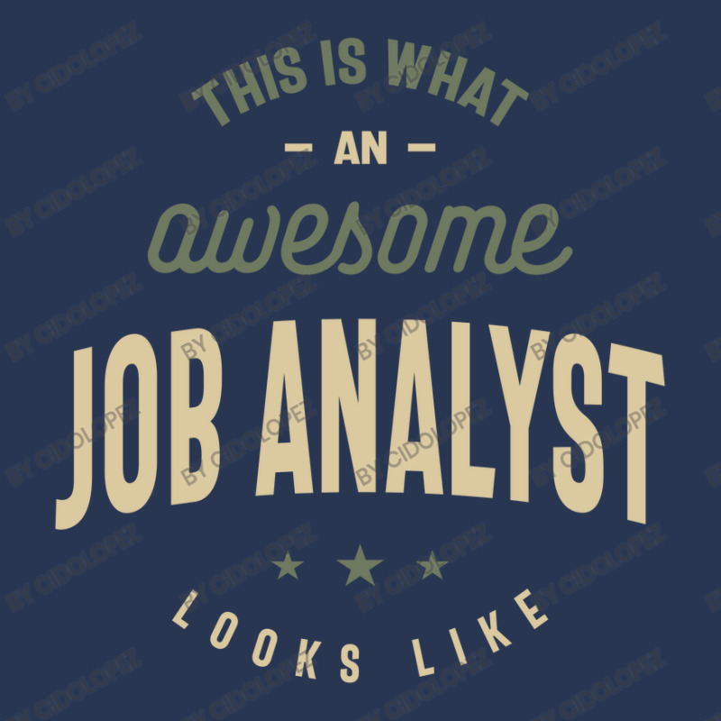 Funny Awesome Job Analyst Job Occupation Men Denim Jacket by cidolopez | Artistshot