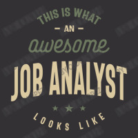 Funny Awesome Job Analyst Job Occupation Vintage Hoodie | Artistshot