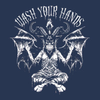 Wash Your Hands Horror Scary Men Denim Jacket | Artistshot