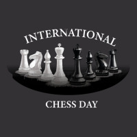 Chess Gift Idea T  Shirt International Chess Day Vintage Short | Artistshot