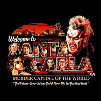 Welcome To The Murder Capital Of The World Horror Scary Maternity Scoop Neck T-shirt | Artistshot