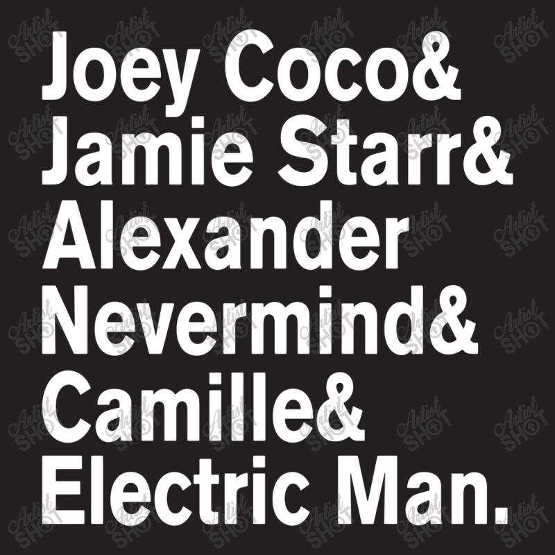 Aliases Joey Coco T-shirt | Artistshot