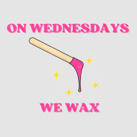 On Wednesdays We Wax Esthetician Aesthetician Skincare T Shirt Medium-length Apron | Artistshot