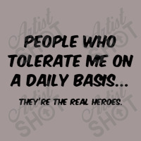 People Who Tolerate Me On A Daily Basis Vintage Short | Artistshot