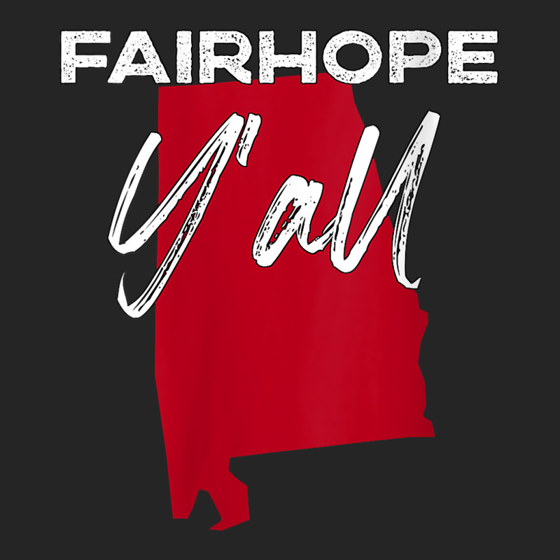 Womens Fairhope Alabama Y'all Al Pride State Map Cute V Neck T Shirt Unisex Hoodie by paisleafuscaldo | Artistshot