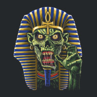 Zombie Egyptian Pharaoh Mummy Horror Scary Crewneck Sweatshirt | Artistshot