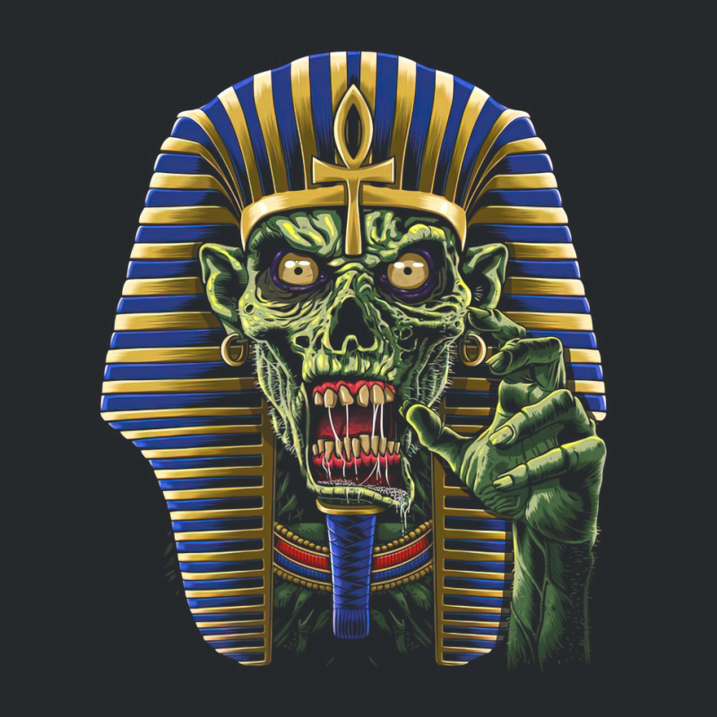 Zombie Egyptian Pharaoh Mummy Horror Scary Crewneck Sweatshirt by TaneaMartese | Artistshot