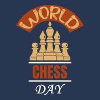 Chess Player Design T  Shirt International Chess Day Men Denim Jacket | Artistshot