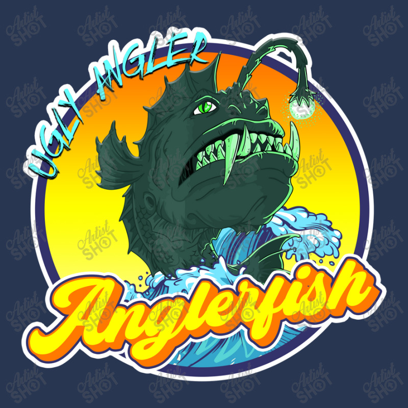 Anglerfish Ugly Anger Men Denim Jacket | Artistshot