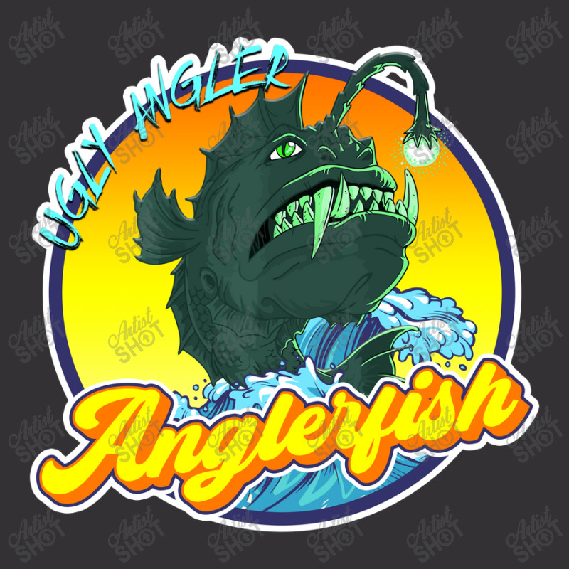 Anglerfish Ugly Anger Vintage Hoodie | Artistshot