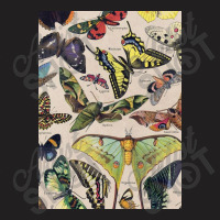 Adolphe Millot - Classic Vintage Butterfly T-shirt | Artistshot