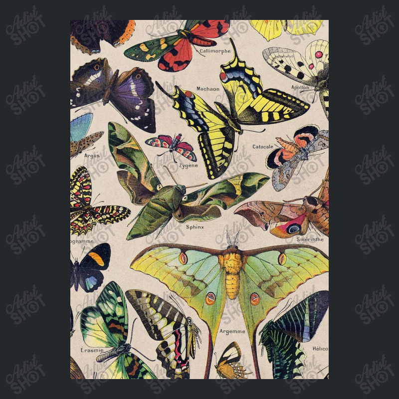 Adolphe Millot - Classic Vintage Butterfly Crewneck Sweatshirt | Artistshot