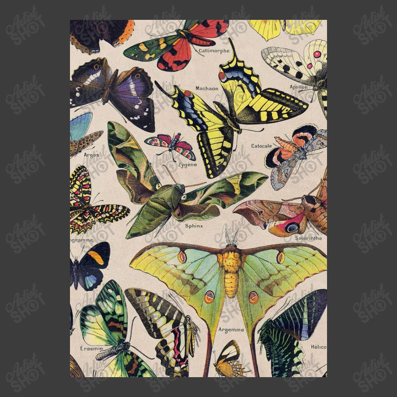 Adolphe Millot - Classic Vintage Butterfly Men's Polo Shirt | Artistshot