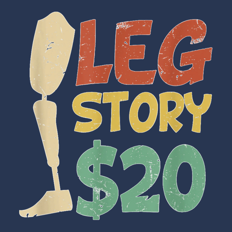 Leg Story $20  Funny Amputated Prosthetic Leg Story T Shirt Ladies Denim Jacket by NatalieRoseHeinz | Artistshot