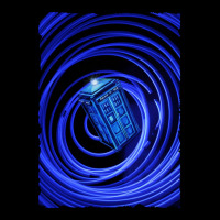 Tardis Vortex Zipper Hoodie | Artistshot