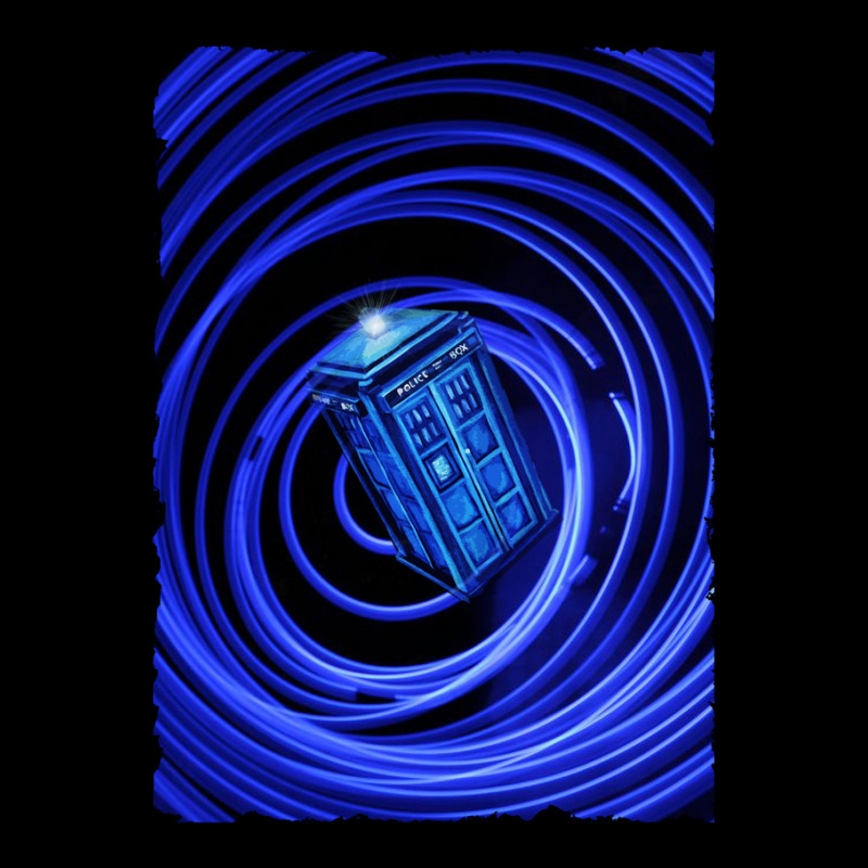 Tardis Vortex Zipper Hoodie | Artistshot