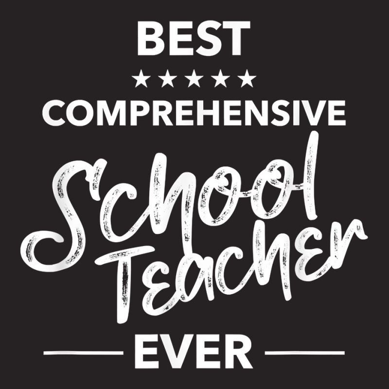 Best Comprehensive School Teacher Ever Cool Ranking Students T Shirt Vintage Cap | Artistshot