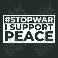 Stop War I Support Peace Women's Triblend Scoop T-shirt | Artistshot