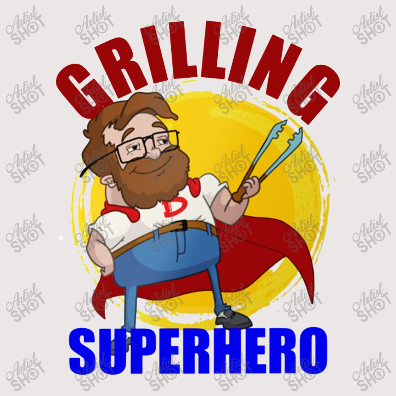 Grilling Superhero Pocket T-shirt | Artistshot