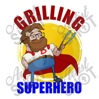 Grilling Superhero Baby Bodysuit | Artistshot