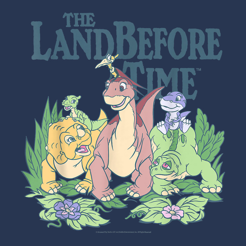 Land Before Time Pastel Dinosaur Friends T Shirt Men Denim Jacket | Artistshot