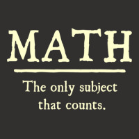 Math The Only Subject That Counts Fitted Champion Hoodie | Artistshot