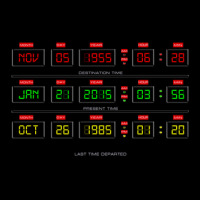 Back To The Future Time Circuits Toddler Sweatshirt | Artistshot