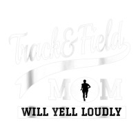 Track And Field Mom Tee Loud Cheer Mom Runner Running V-neck Tee | Artistshot