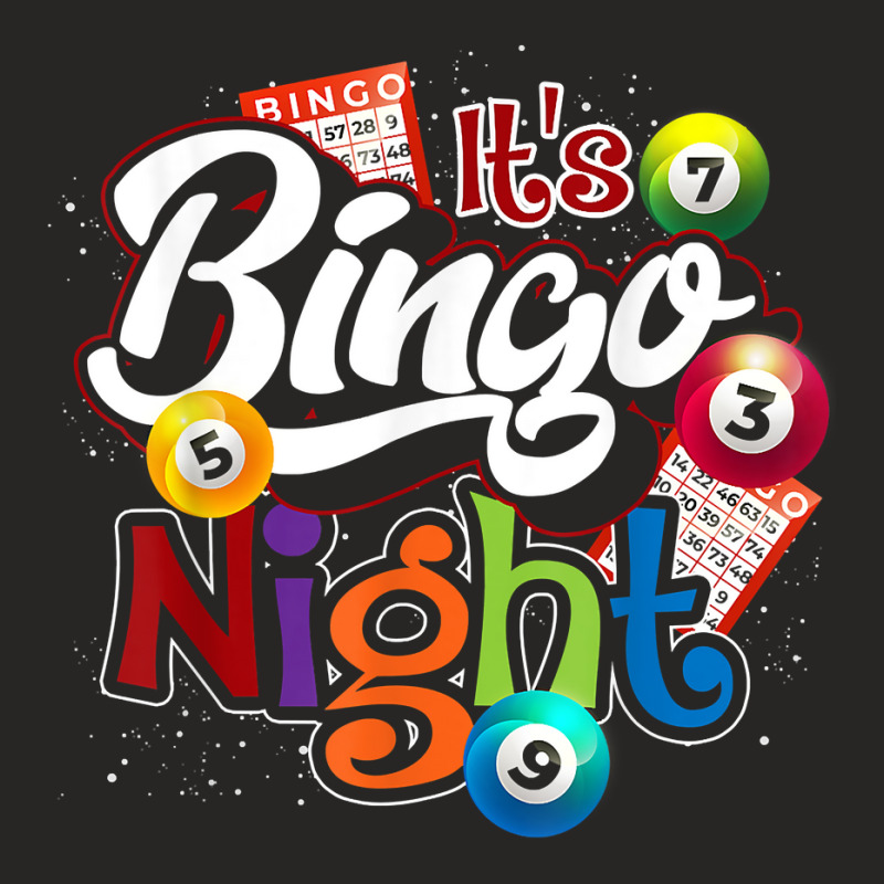 Bingo Night Gift Bingo Player Lottery Winner Gambling Bingo T Shirt Ladies Fitted T-Shirt by jacolepachew | Artistshot