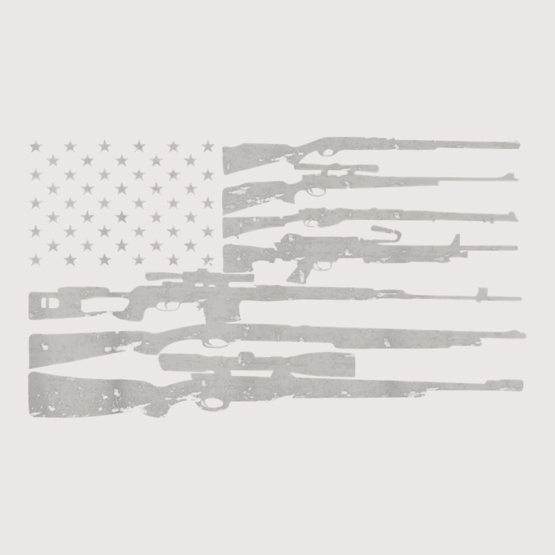 Big American Flag With Machine Guns T Shirt 2a Flag Shirt Pocket T-shirt | Artistshot