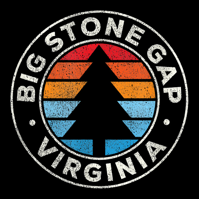 Big Stone Gap Virginia Va Vintage Graphic Retro 70s T Shirt Adjustable Cap | Artistshot