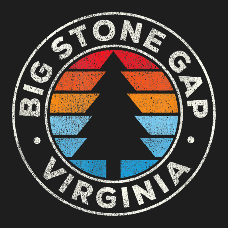 Big Stone Gap Virginia Va Vintage Graphic Retro 70s T Shirt Classic T-shirt | Artistshot