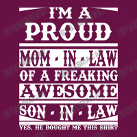 Proud Mom In Law Of A Freaking Awesome Son In Law Full Set Car Mats | Artistshot