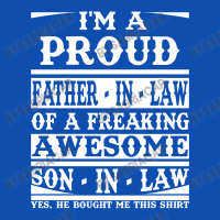 I'm A Proud Father In Law Of A Freaking Awesome Son In Law Front Car Mat | Artistshot