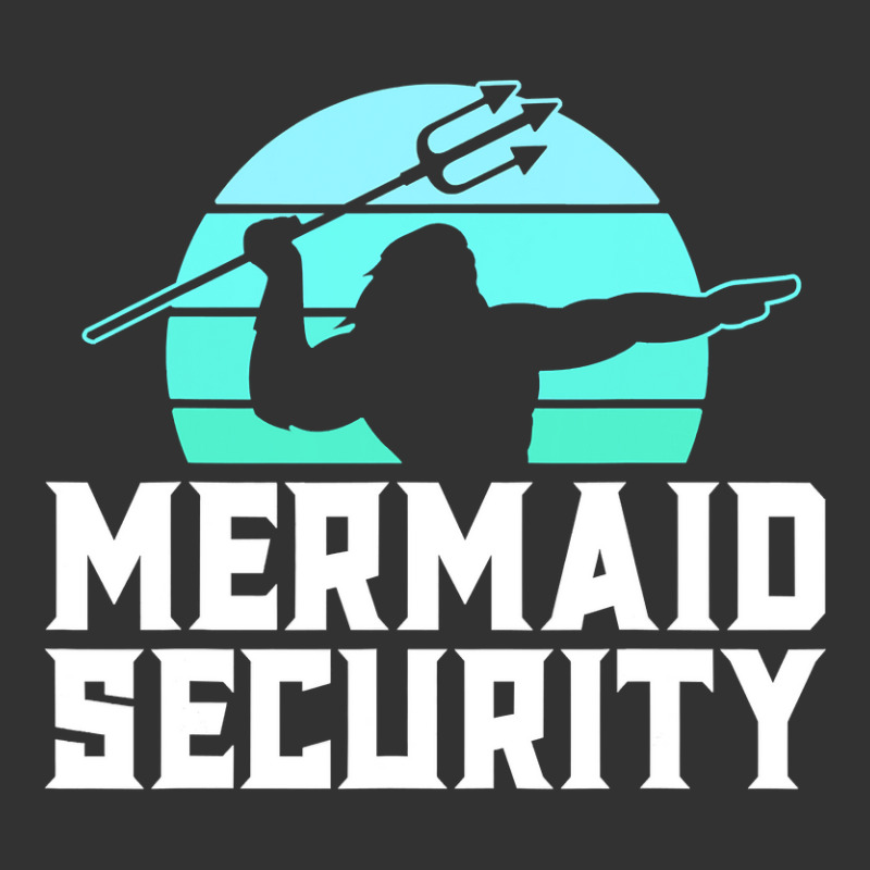 Mermaid Security Shirt Mens Boys Swimmer Dad Merdad Trident T Shirt Baby Bodysuit | Artistshot