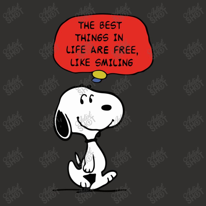 Peanuts Best Things In Life Are Free Champion Hoodie | Artistshot