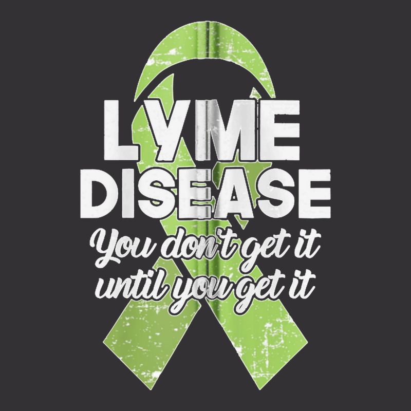 Lyme Disease Survivor Infect For A Lyme Disease Warrior Zip Hoodie Vintage Short | Artistshot