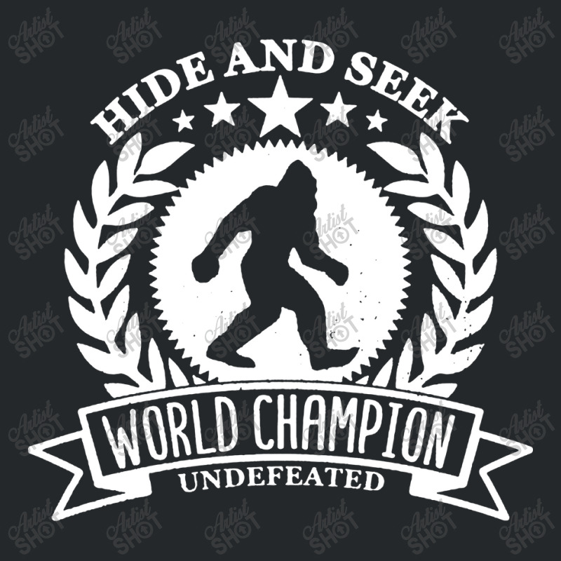 Hide And Seek World Champion Undefeated Crewneck Sweatshirt by ArtMaker | Artistshot