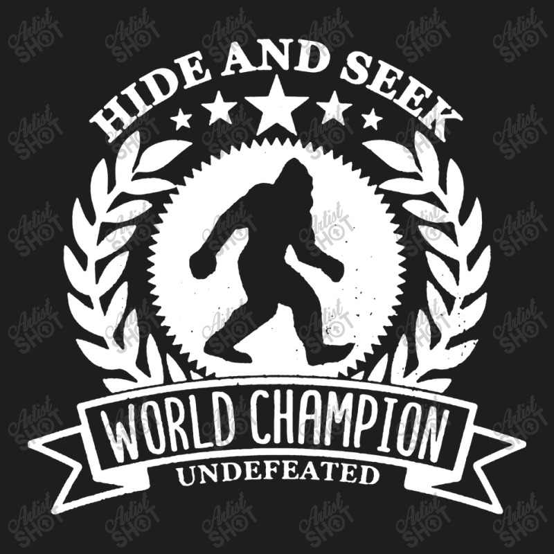 Hide And Seek World Champion Undefeated Classic T-shirt by ArtMaker | Artistshot