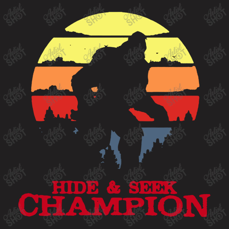 Hide And Seek Champion T-Shirt by ArtMaker | Artistshot